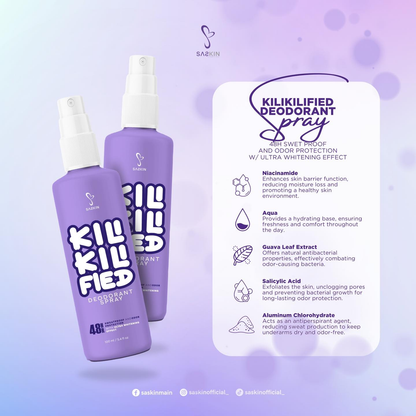 KILI-KILI FIED Deodorant Spray By Sachzna