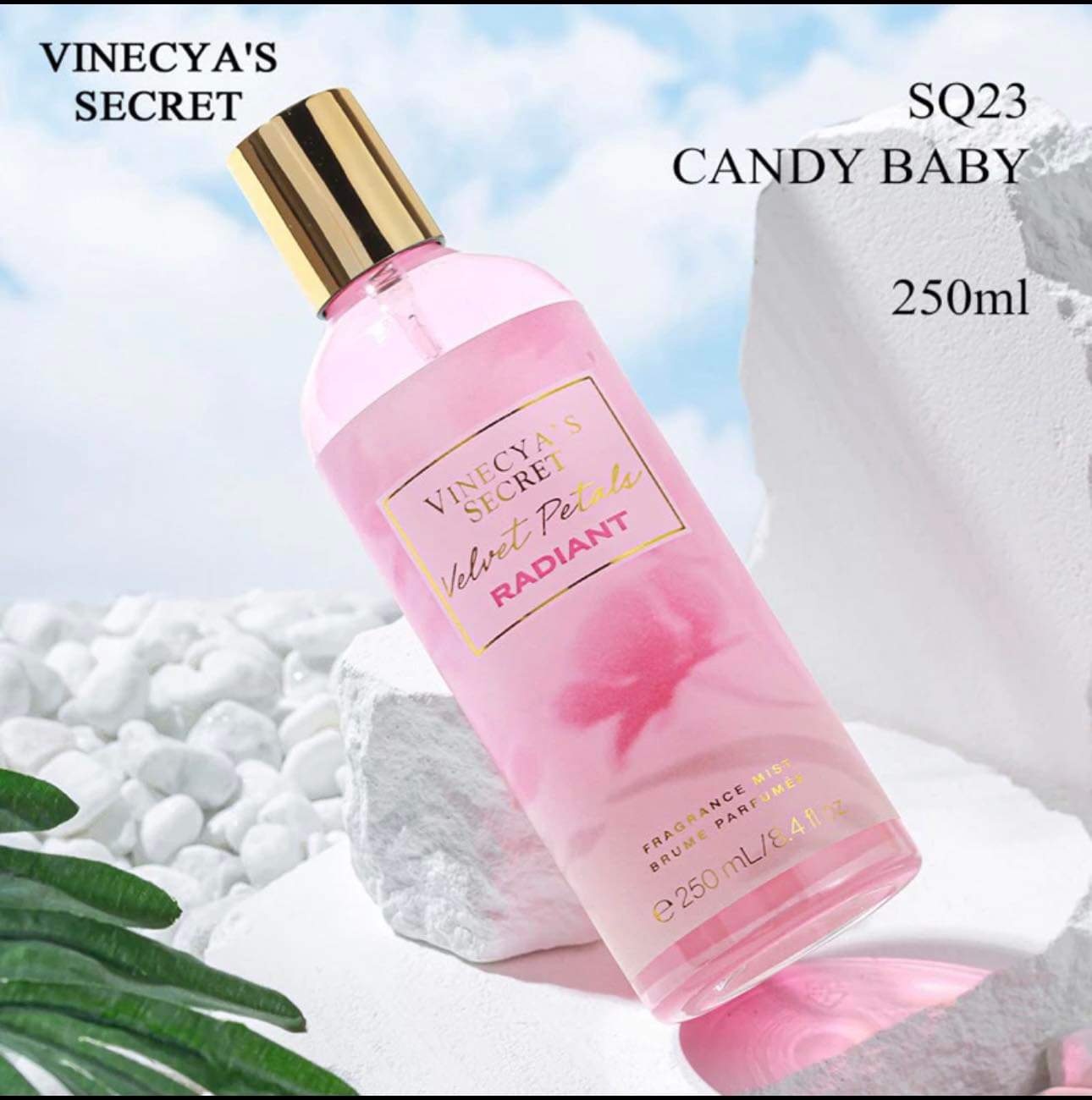 Z18 - Vinecya's Secret Vanilla Lace Perfume Fragrance Mist 250ml