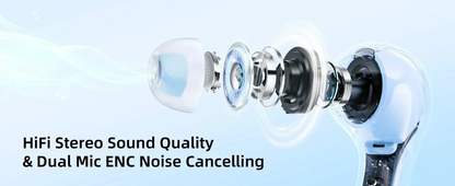Crystal Series Wireless Earphone Bluetooth