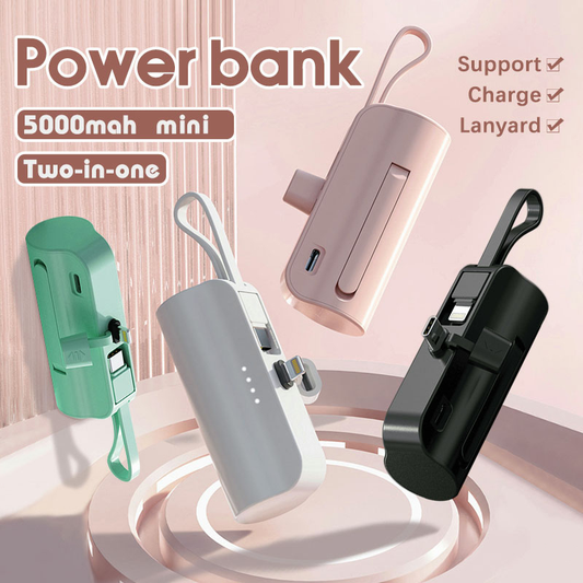 Mini 5000mAh Pocket Power Bank
