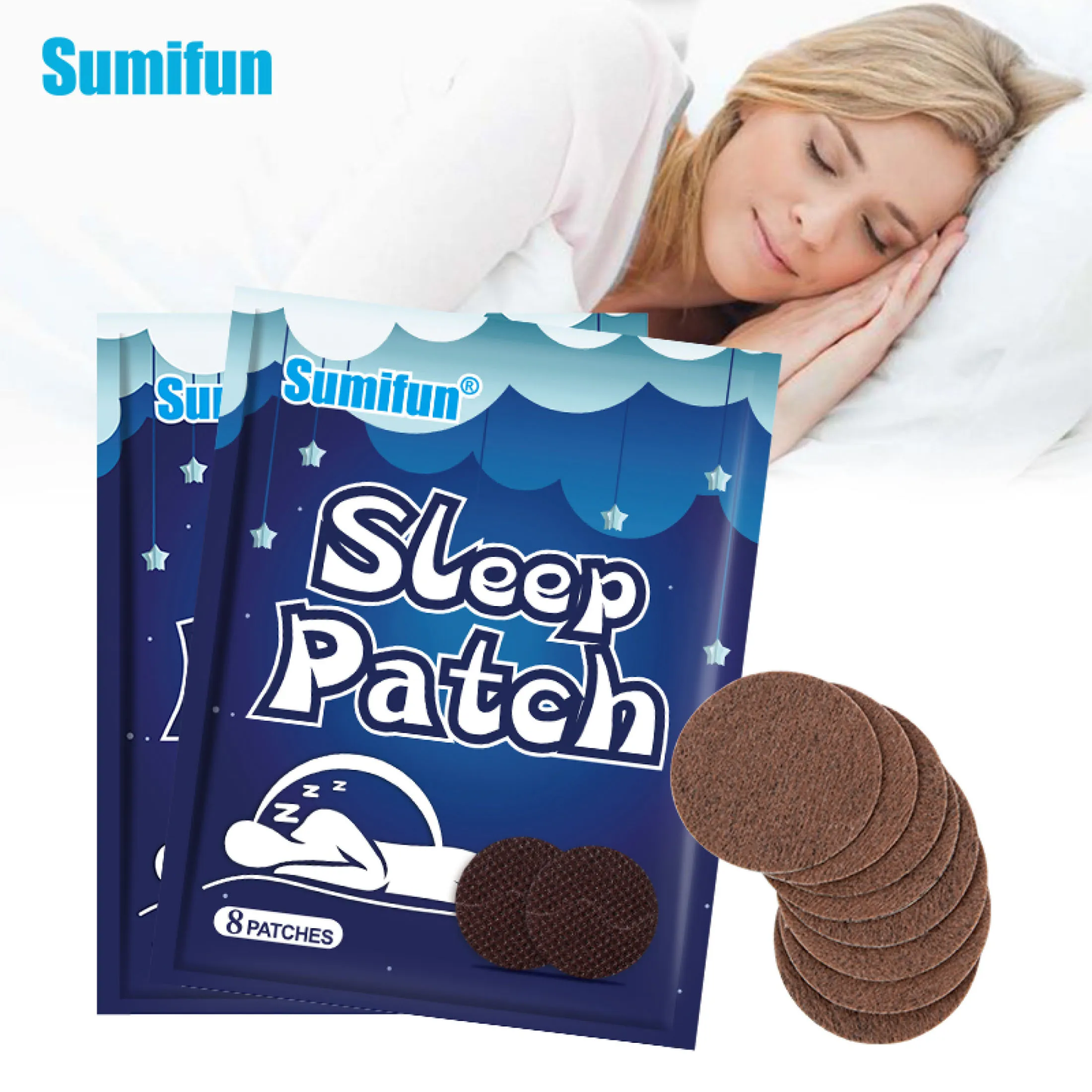 Sleep Patch Relieve Anxiety Headache Stress Sticker Relaxing Improve Insomnia Sleep