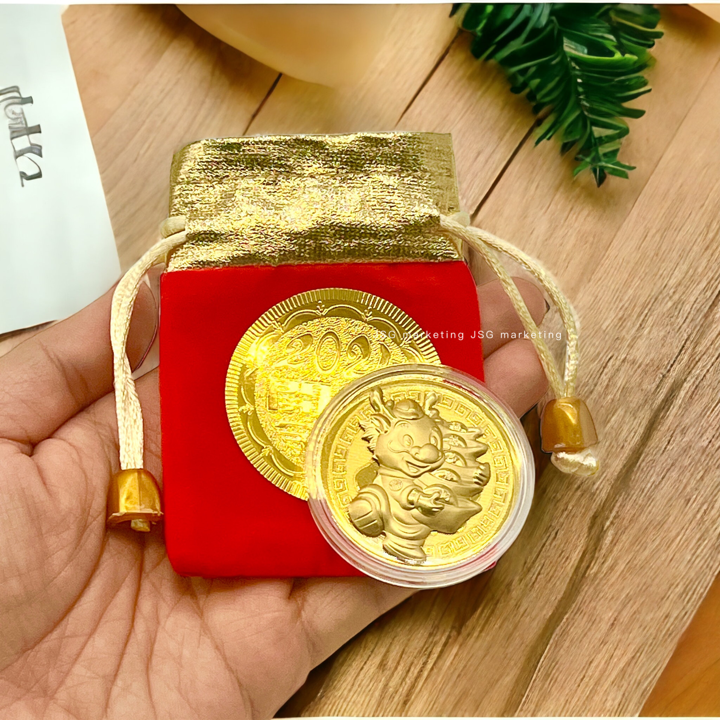 2025 Wealth Fortune Snake Lucky Coin FREE Lucky Bag