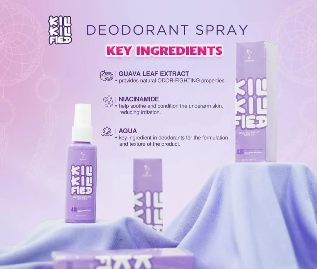 KILI-KILI FIED Deodorant Spray By Sachzna