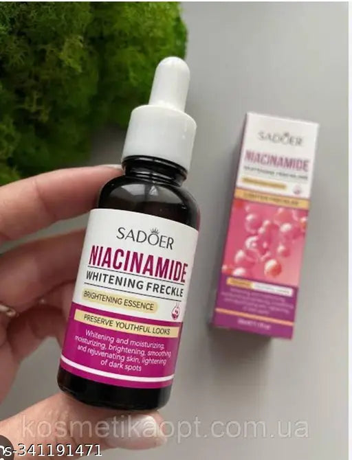 Sadoer Niacinamide Serum - 30ml | Hydrating & Smoothing Formula for a Youthful Glow