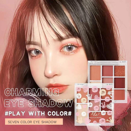 DW Cosmetics - 7 Shades Eyeshadow Palette