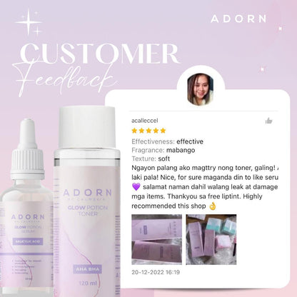 ADORN GLOW POTION TONER | GLOW POTION SERUM BY CALMSKIN