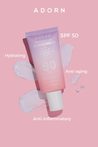 ADORN PREMIUM SUNSCREEN SPF 50 PA+++