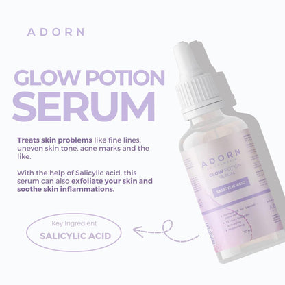 ADORN GLOW POTION TONER | GLOW POTION SERUM BY CALMSKIN