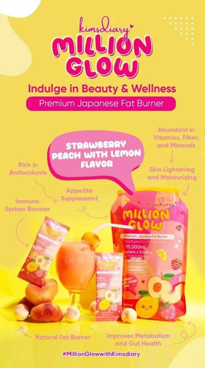 KIMSDIARY MILLION GLOW SLIMMING DRINKS
