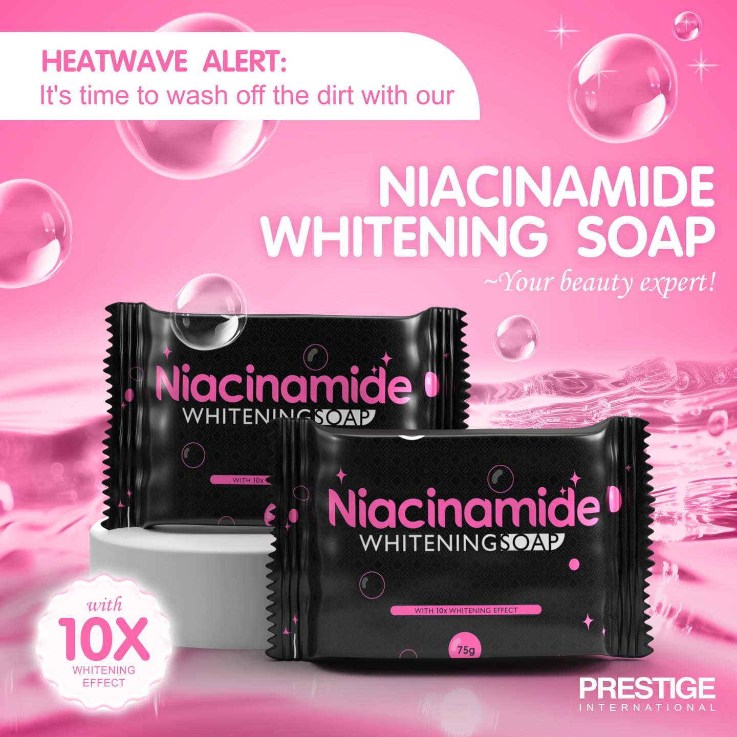 Trending Now! Prestige Niacinamide Soap