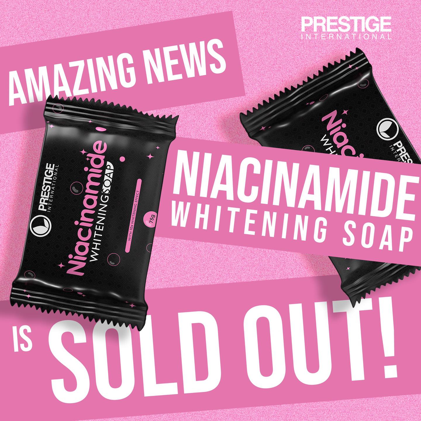 Trending Now! Prestige Niacinamide Soap