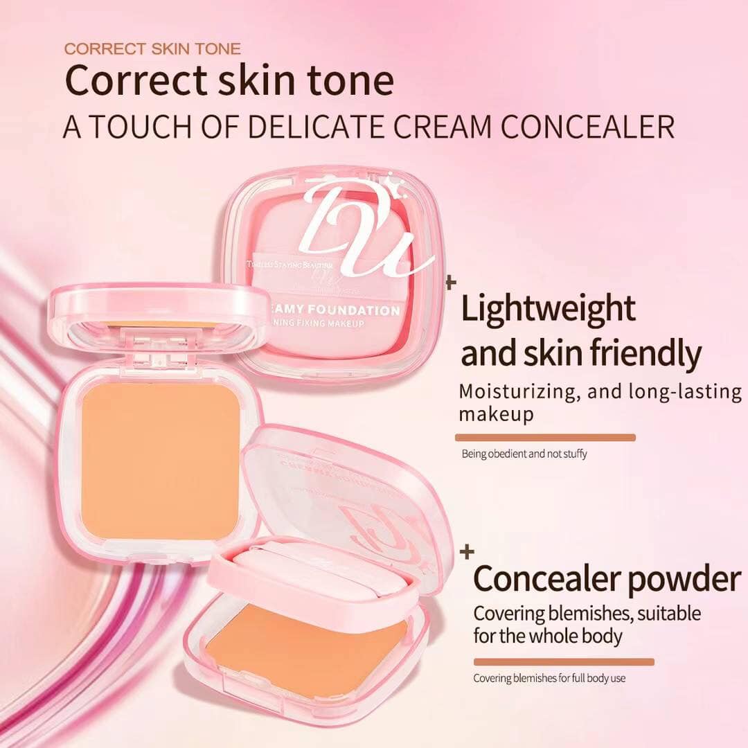 Creamy Foundation | Oil Control | Natural Concealer | Available in 4 shades