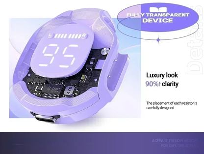 Crystal Series Wireless Earphone Bluetooth