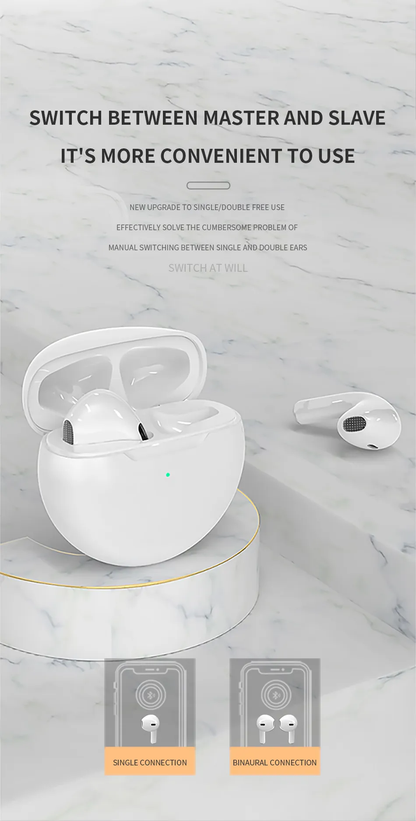 Air Pro Wireless Bluetooth Earphones Wtih Free Cartoon Case