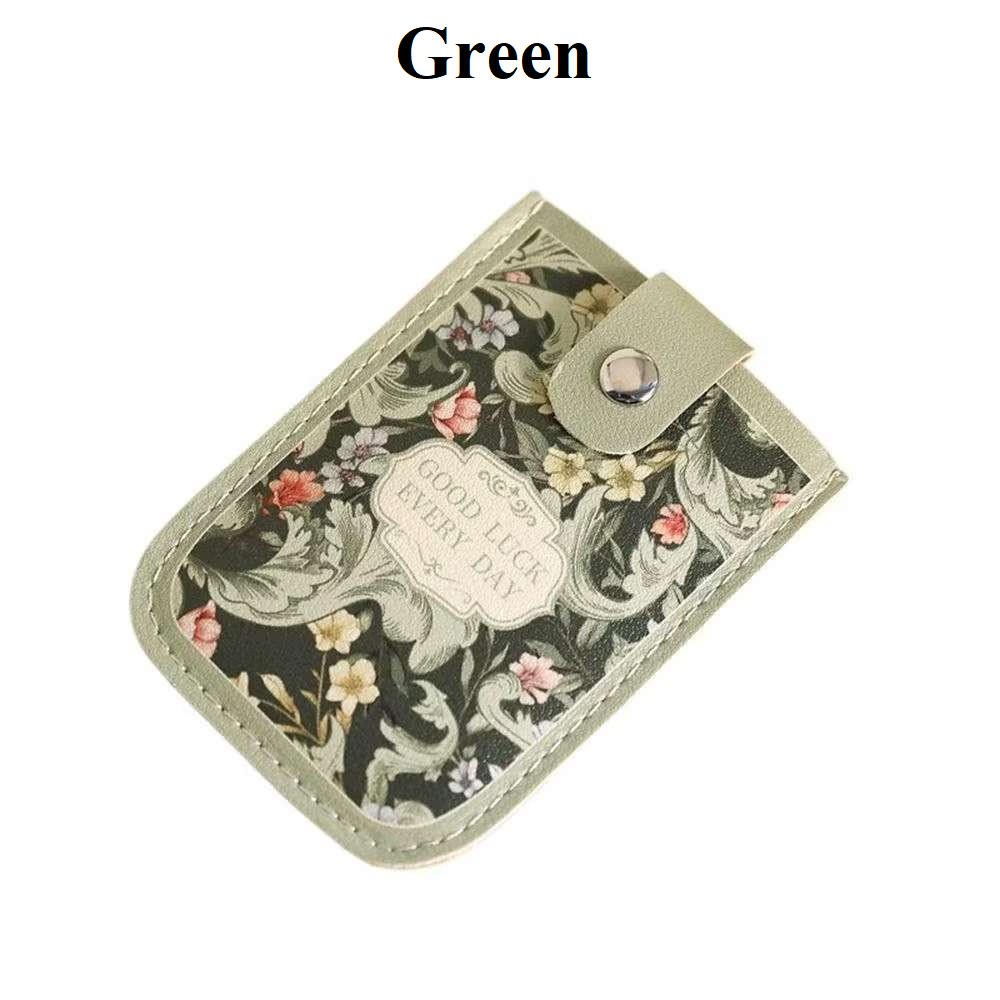 Ultra-Thin Compact Pull-Out ID Card Holder with Multi-Card Slots Large-Capacity Creative Business Card Storage