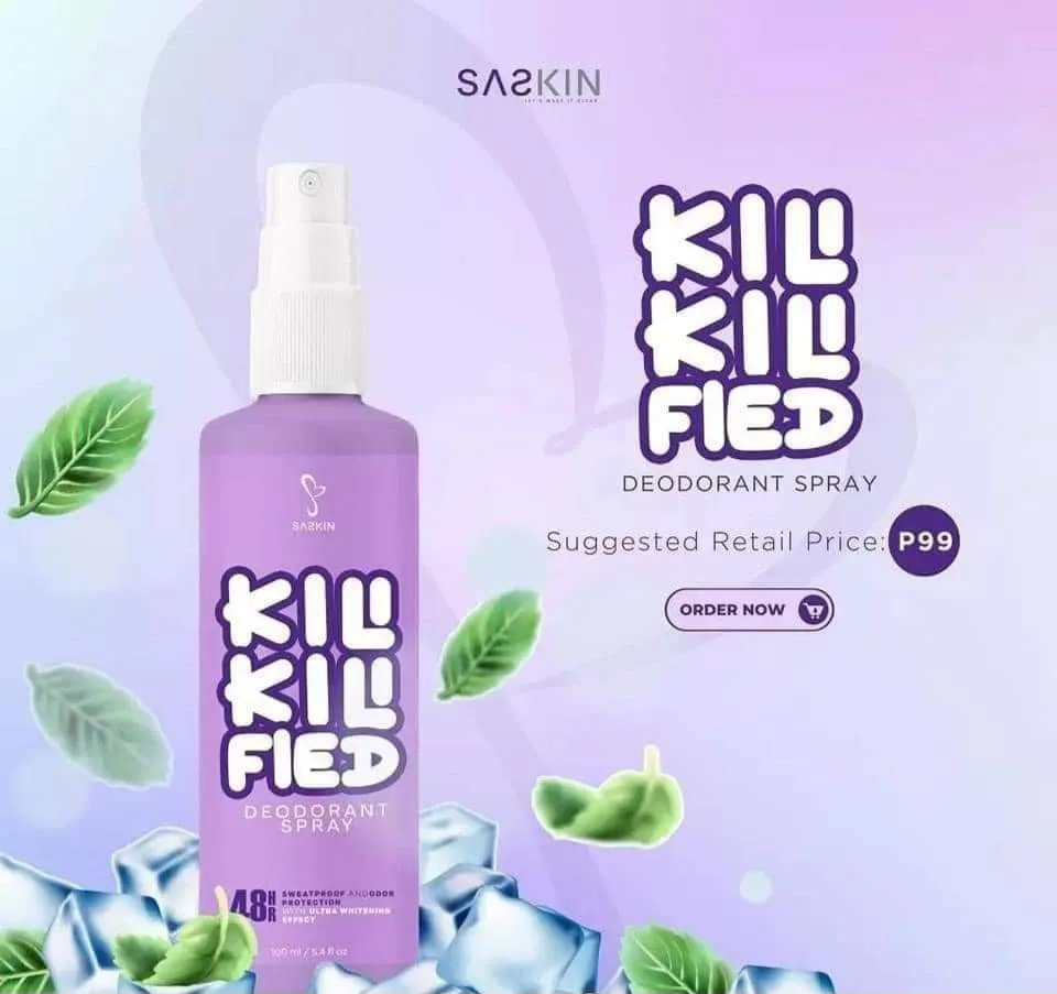 KILI-KILI FIED Deodorant Spray By Sachzna
