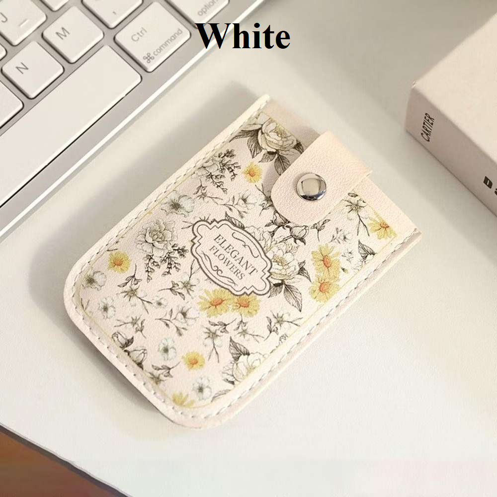 Ultra-Thin Compact Pull-Out ID Card Holder with Multi-Card Slots Large-Capacity Creative Business Card Storage