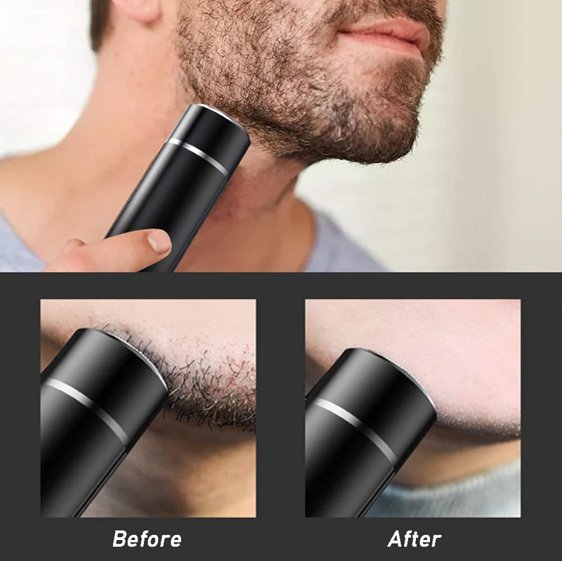 Authentic Electric Travel Shaver Painless Cordless Trimmer Rechargeable Shaver For Men