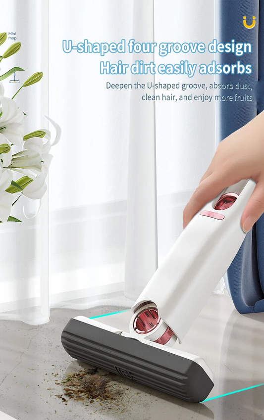 Powerful Squeeze Mini Mop Folding Home Cleaning Mops with Self-squeezing