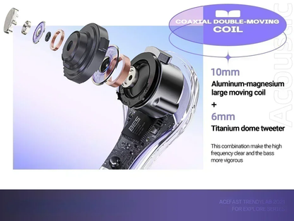 Crystal Series Wireless Earphone Bluetooth