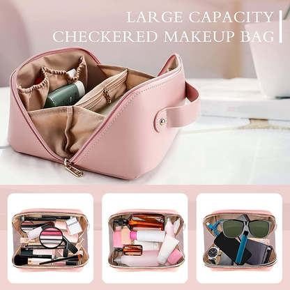 Luxury Cosmetic Travel Bag Pouch Makeup Organizer