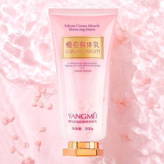 Sakura Amino Acid Whitening Body Lotion Body Skin Care emulsions Nourishes Skin Removal Pimple Hair Follicles Bodies Treatments