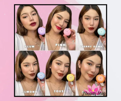 M.Q Cosmetics Macaroon Lip Therapy Long Lasting with SPATULA