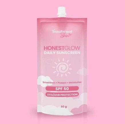 HONEST GLOW DAILY SUNSCREEN WITH SPF50