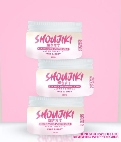 HONEST GLOW SHOUJIKI KOJIC BLEACHING WHIPPED SCRUB