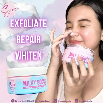 SEREESE BEAUTY MILKY BOOST INTENSE WHITENING WHIPPED SCRUB 250G
