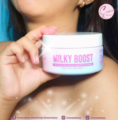 SEREESE BEAUTY MILKY BOOST INTENSE WHITENING WHIPPED SCRUB 250G