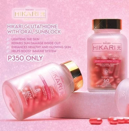 BEST SELLER! HIKARI GLUTATHIONE CAPSULE