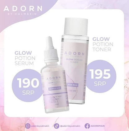 ADORN GLOW POTION TONER | GLOW POTION SERUM BY CALMSKIN