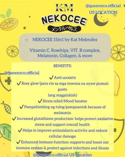 Nekothione 9 in 1 and Nekocee 15 in 1 Rosy Glow by Kath Melendez