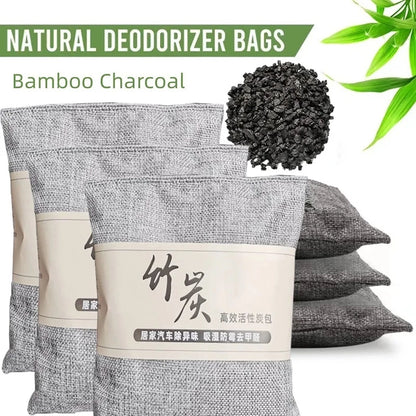 Activated Bamboo Charcoal Bag Odor Remover Air Purifying Bags Deodorant