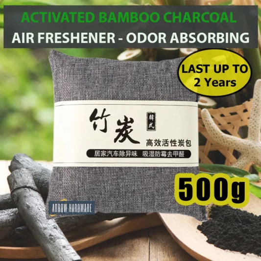 Activated Bamboo Charcoal Bag Odor Remover Air Purifying Bags Deodorant