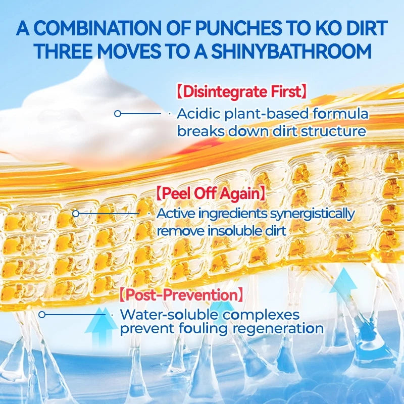 Seaways Multi-purpose Cleaner Strong Decontamination Descaling Refrigerator Cleaning Spray