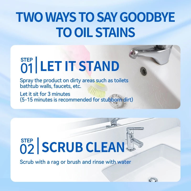 Seaways Multi-purpose Cleaner Strong Decontamination Descaling Refrigerator Cleaning Spray