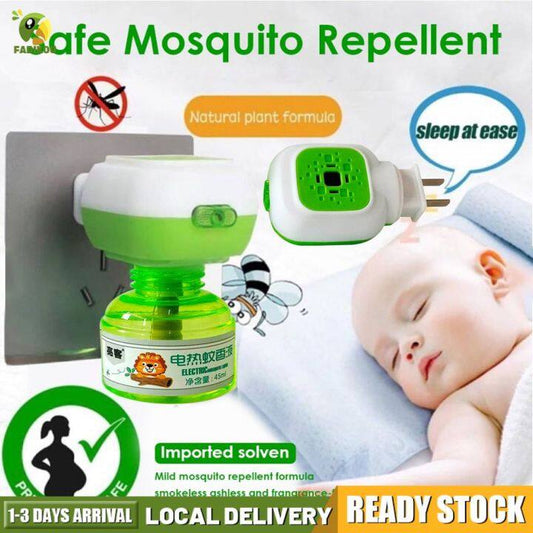 Portable Electric Mosquito/Insect Repellent Odorless Smokeless