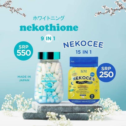 Nekothione 9 in 1 and Nekocee 15 in 1 Rosy Glow by Kath Melendez