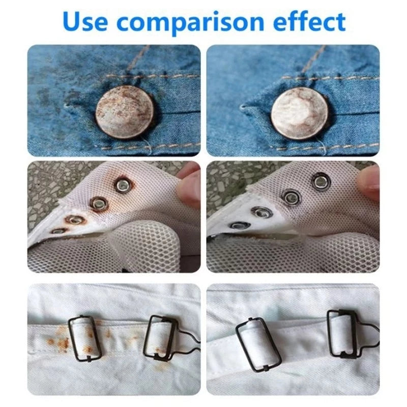 Fabric Rust Remover For Clothes Rust Stain Remover For Clothes Cleaner Drop Clothing Cleaning 80ml