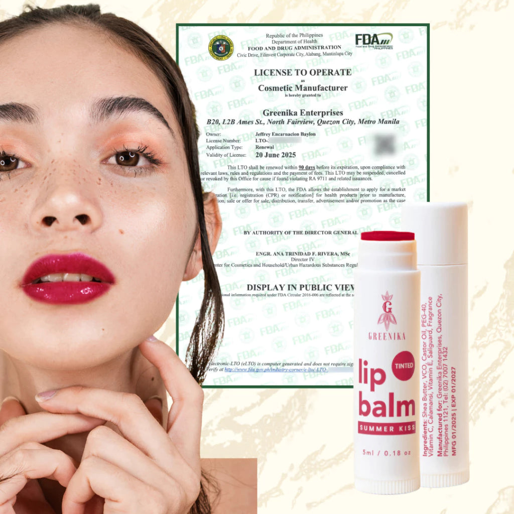 Greenika Shades Tinted Lip Balm Lip Gloss Lip mask Lip Care
