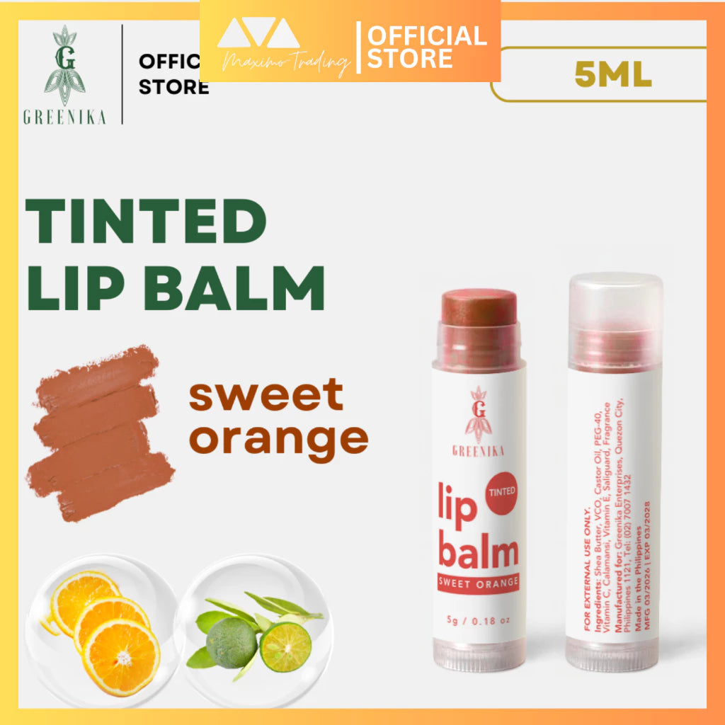 Greenika Shades Tinted Lip Balm Lip Gloss Lip mask Lip Care