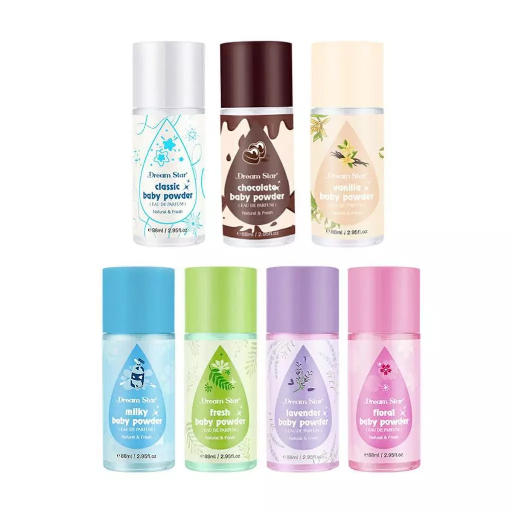 Dream star Baby Powder Perfume Eau De Parfum Lasting Fragrance Natural And Fresh 88ml