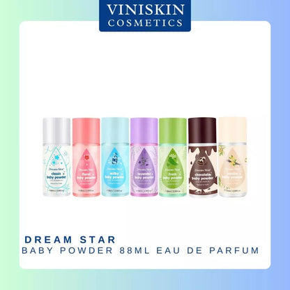 Dream star Baby Powder Perfume Eau De Parfum Lasting Fragrance Natural And Fresh 88ml
