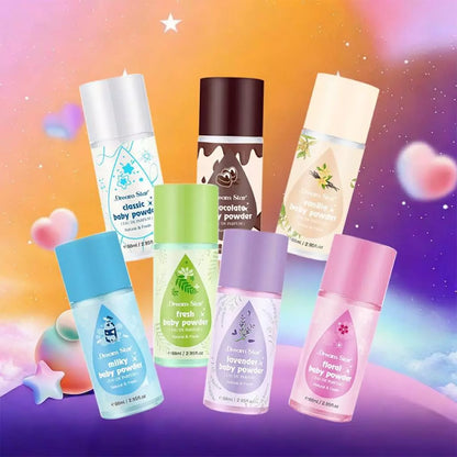 Dream star Baby Powder Perfume Eau De Parfum Lasting Fragrance Natural And Fresh 88ml
