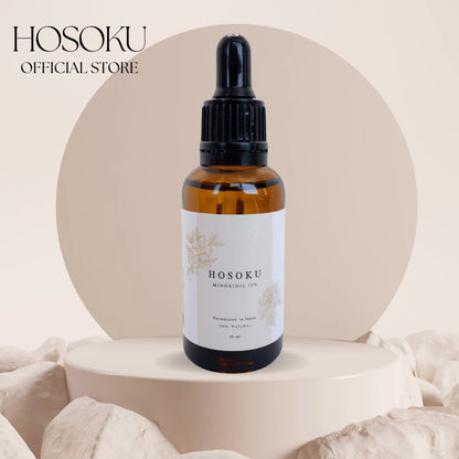 HOSOKU Minoxidil Hair Growth Scalp Solution 15% | Oil-Based