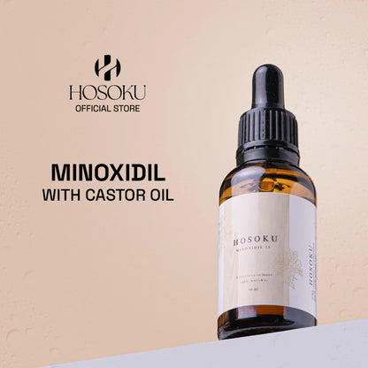 HOSOKU Minoxidil Hair Growth Scalp Solution 15% | Oil-Based