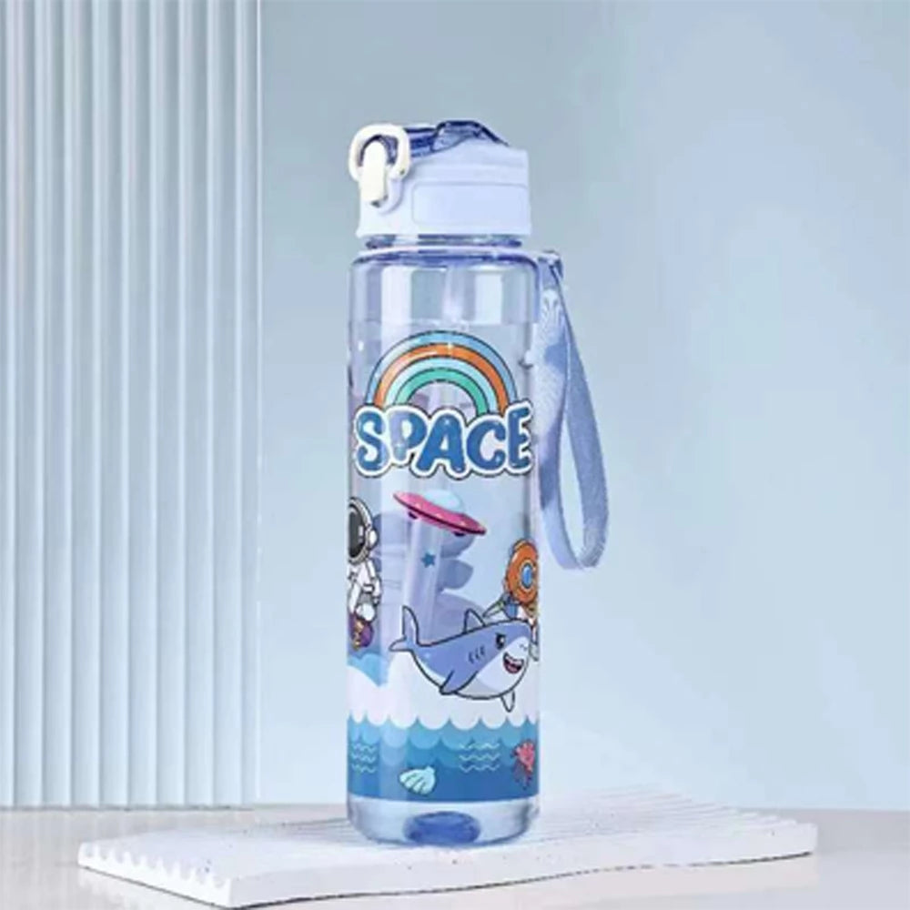 800ml Kids School Water Bottle, Astronaut Sport Drink Bottle