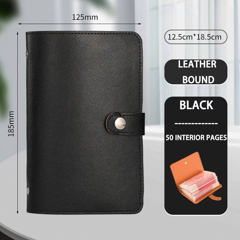 100 Days Envelope Challenge Budget Binder Money Savings Notebook Cash Storage Book Money